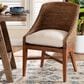 Baxton Studio Jasper Side Chair in Brown Wash, , large