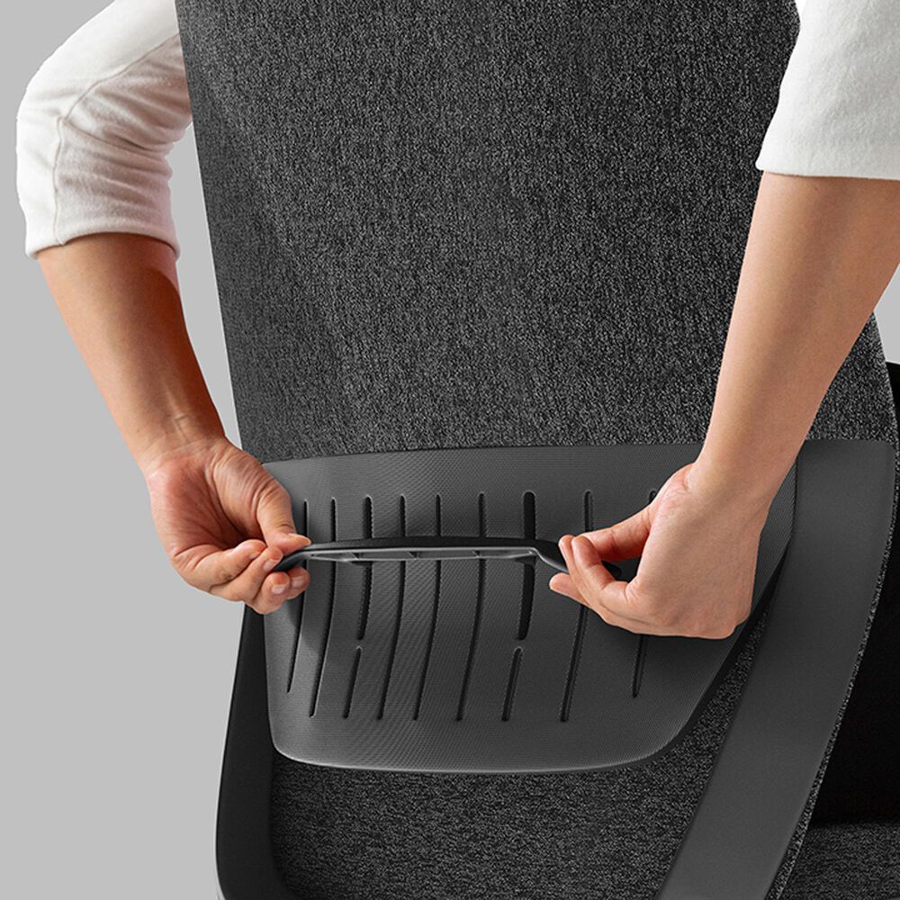 BDI Coda Task Chair in Black, , large