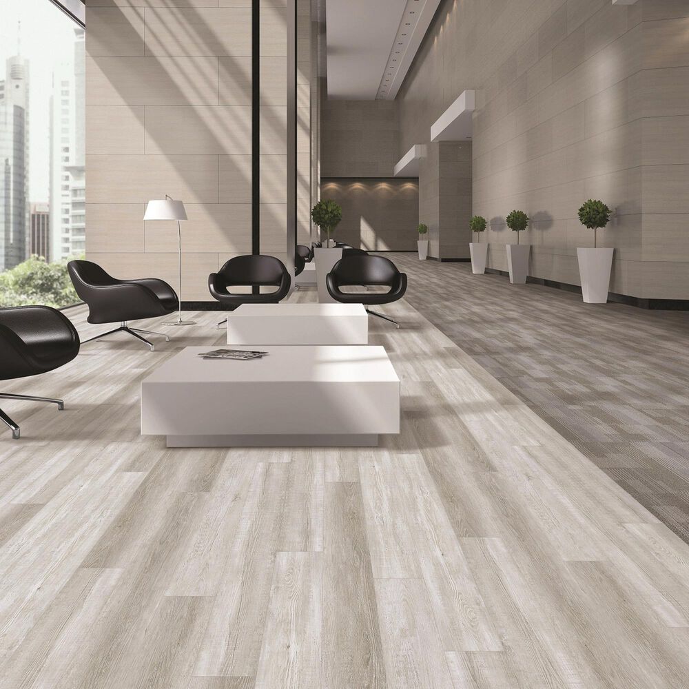 Premier Sawmill Road Snowy 7.25&quot; x 48&quot; Luxury Vinyl Plank, , large