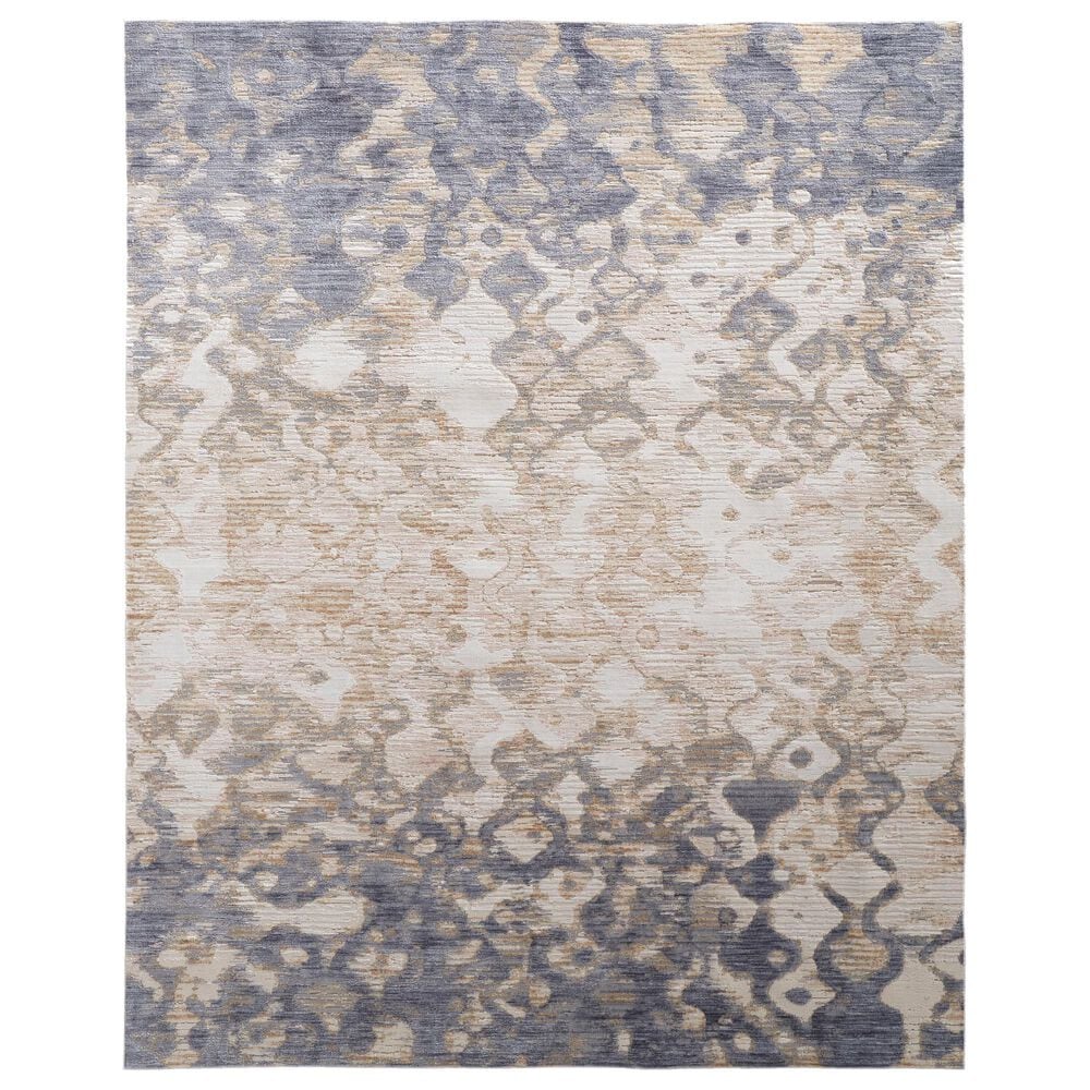 Feizy Laina 39G7F 2" x 3" Blue and Beige Area Rug, , large
