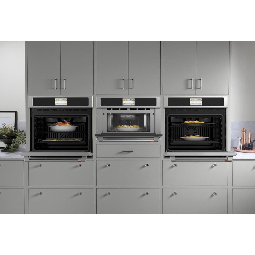 Cafe 30&quot; Built-In Convection Single Wall Oven in Stainless Steel, , large