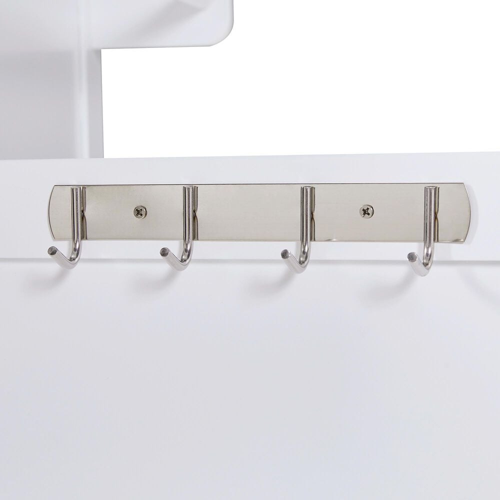 HOMLUX 39" Outdoor Kitchen Island in White, , large