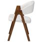 Baxton Studio Virden Arm Chair in Walnut Brown, , large
