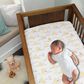 Lambs and Ivy Storytime Pooh 3-Piece Crib Bedding Set in Gold, Blue, Brown and White, , large