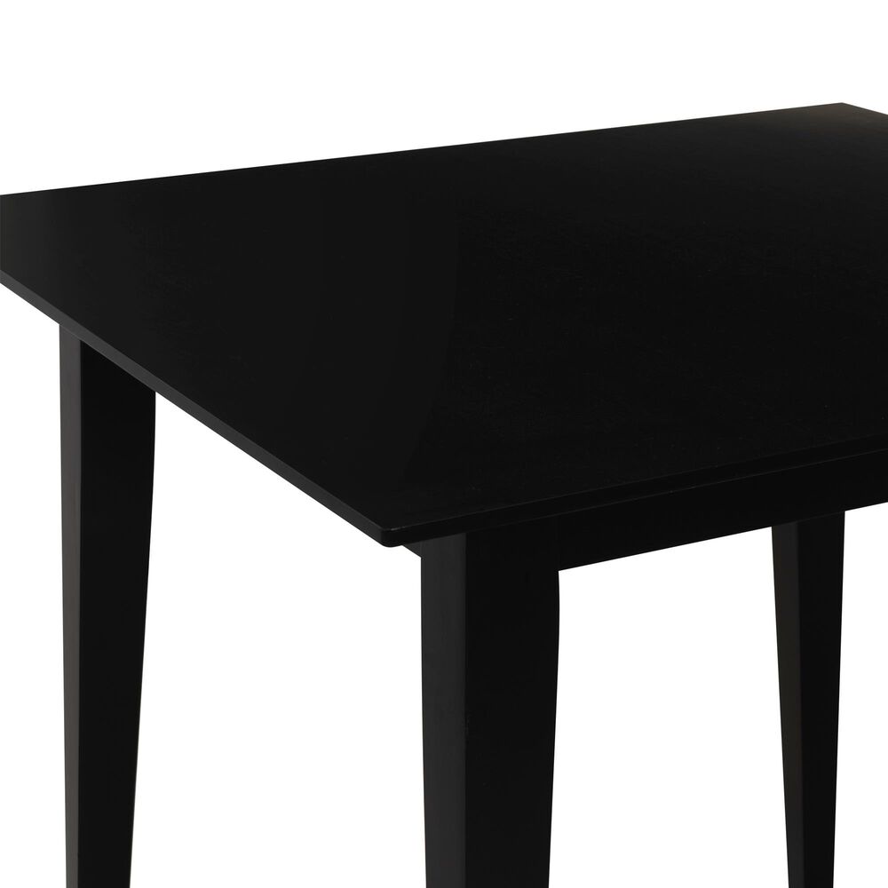 Linon Home Decor Cadence Counter Height Table in Black - Table Only, , large