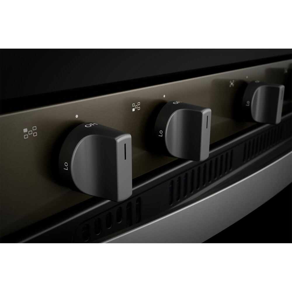 Whirlpool 5 Cu. Ft. Gas Range 5-in-1 Air Fry Oven in Fingerprint Resistant Black Stainless Steel, , large
