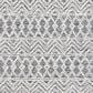 Safavieh Micro-Loop MLP203A 5" Round Ivory and Black Area Rug, , large