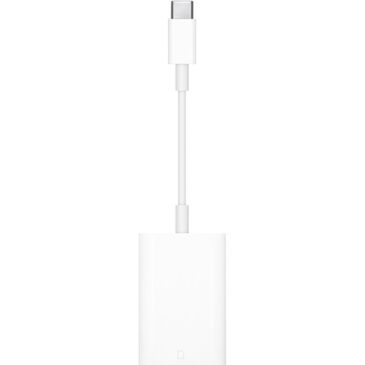 Apple USB-C to SD Card Reader in White, , large