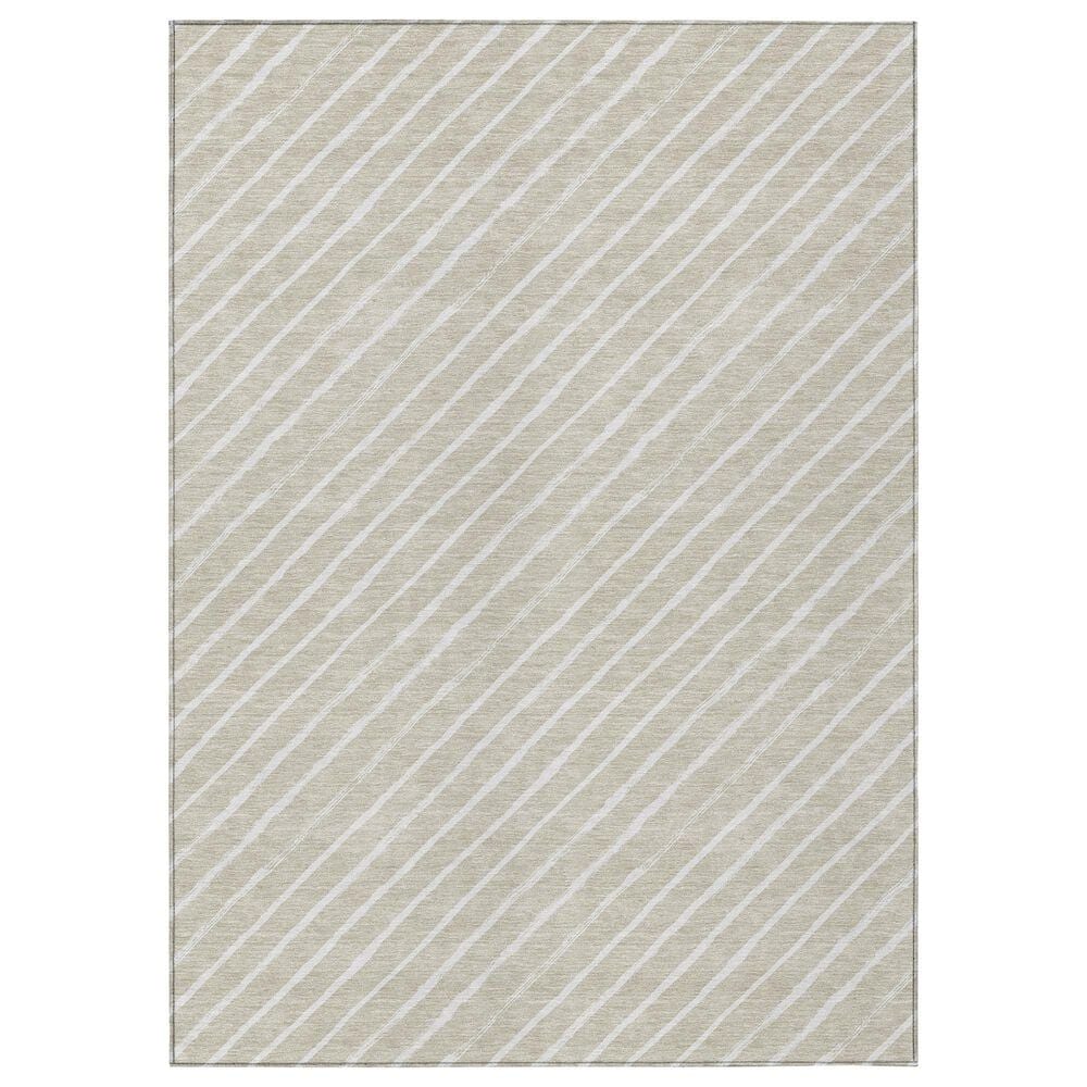 Dalyn Rug Company Wonderland WN27 3" x 5" Beige Indoor/Outdoor Area Rug, , large