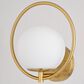 Vaxcel Bucktown 1-Light Wall Sconce in Natural Brass, , large