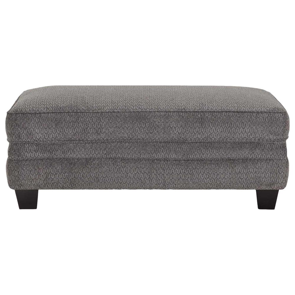 Moore Furniture Eastbrook Ottoman in Shasta Charcoal, , large