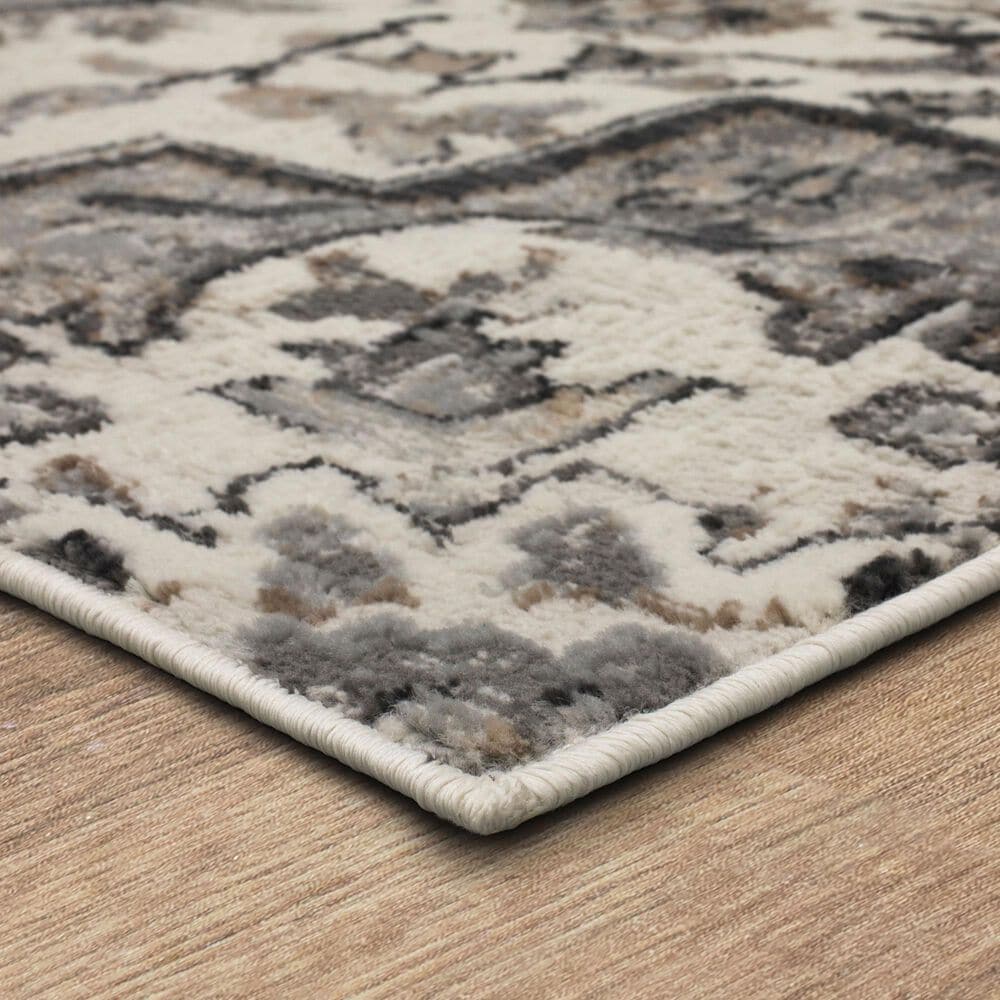 Karastan Cleo R1076 5&#39; 3&quot; X 8&#39; Light Grey Area Rug, , large