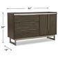 Ashley Arkenton 3-Drawer Dresser in Grayish Brown and White, , large