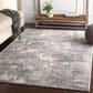 Surya Alpine 6"7" x 9"6" Gray, Charcoal, Taupe and Light Gray Area Rug, , large