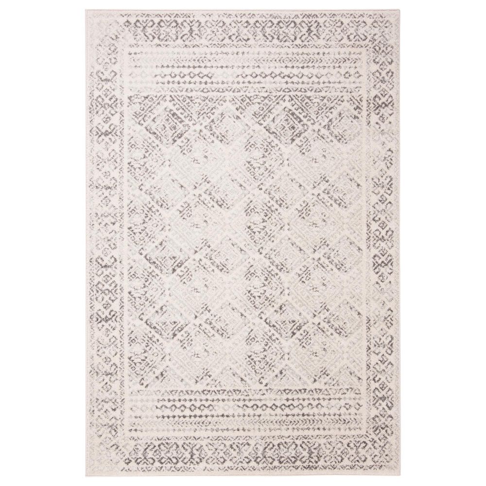 Safavieh Tulum TUL264A 6" x 9" Ivory and Grey Area Rug, , large