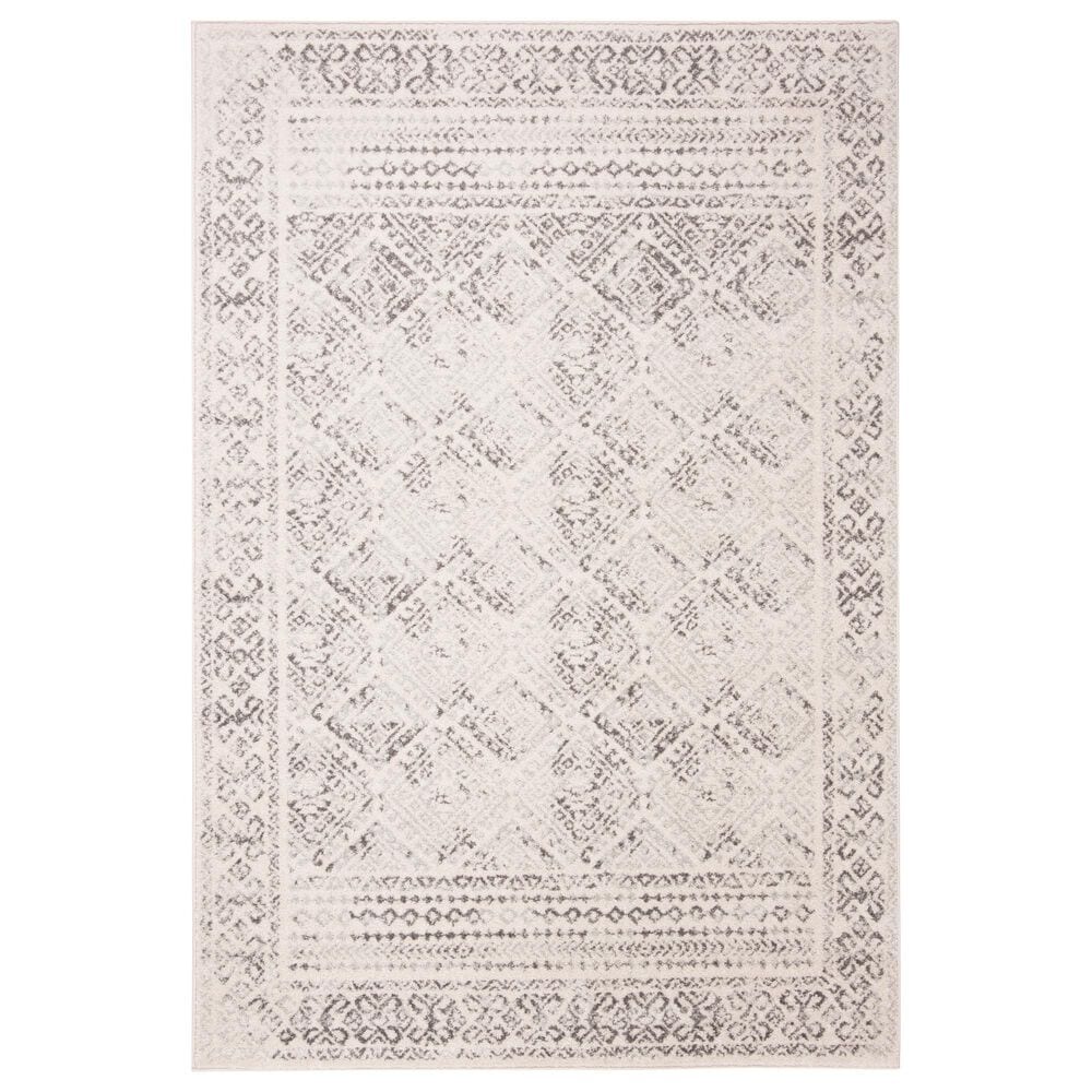 Safavieh Tulum TUL264A 6" x 9" Ivory and Grey Area Rug, , large