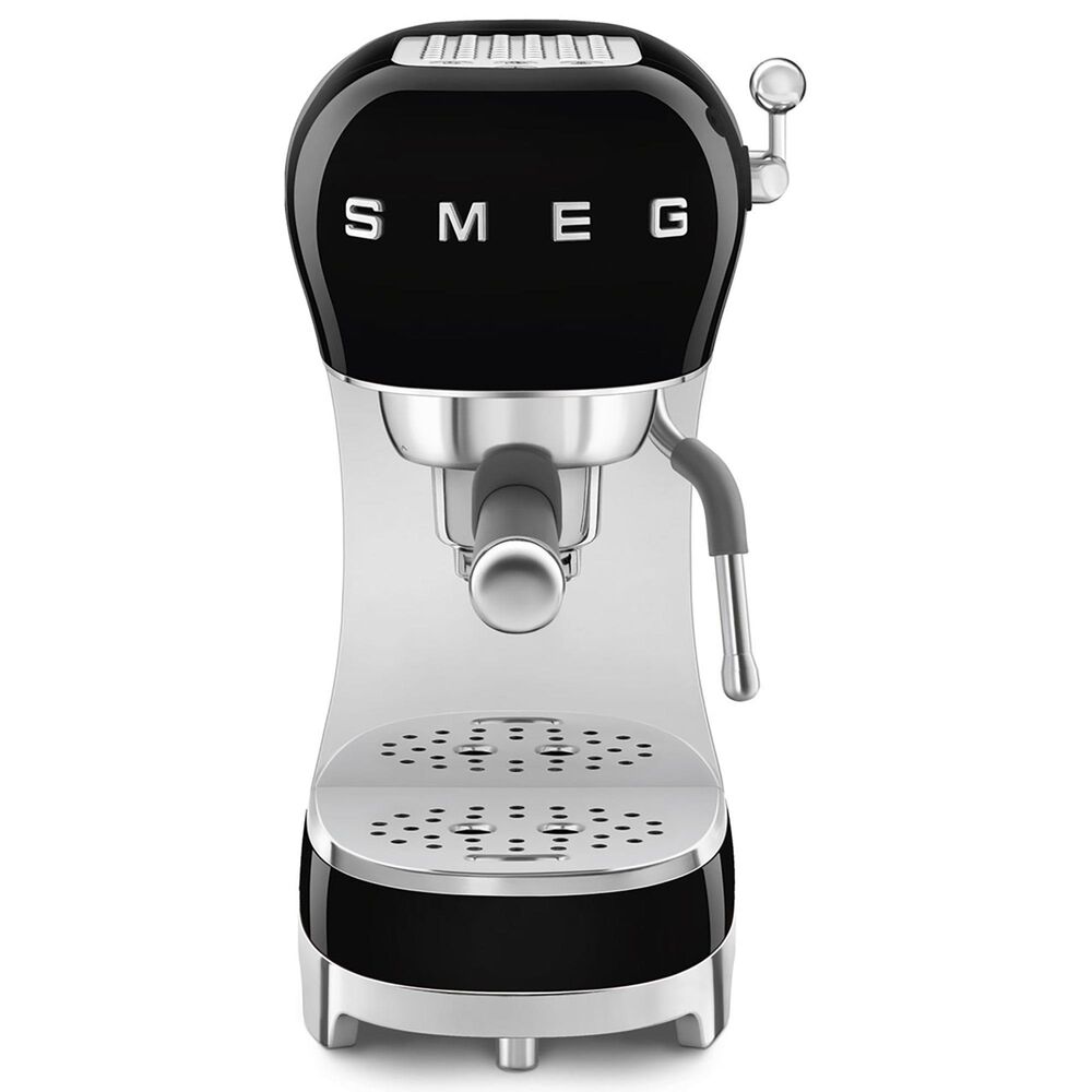 Smeg Espresso Manual Coffee Machine in Black, , large