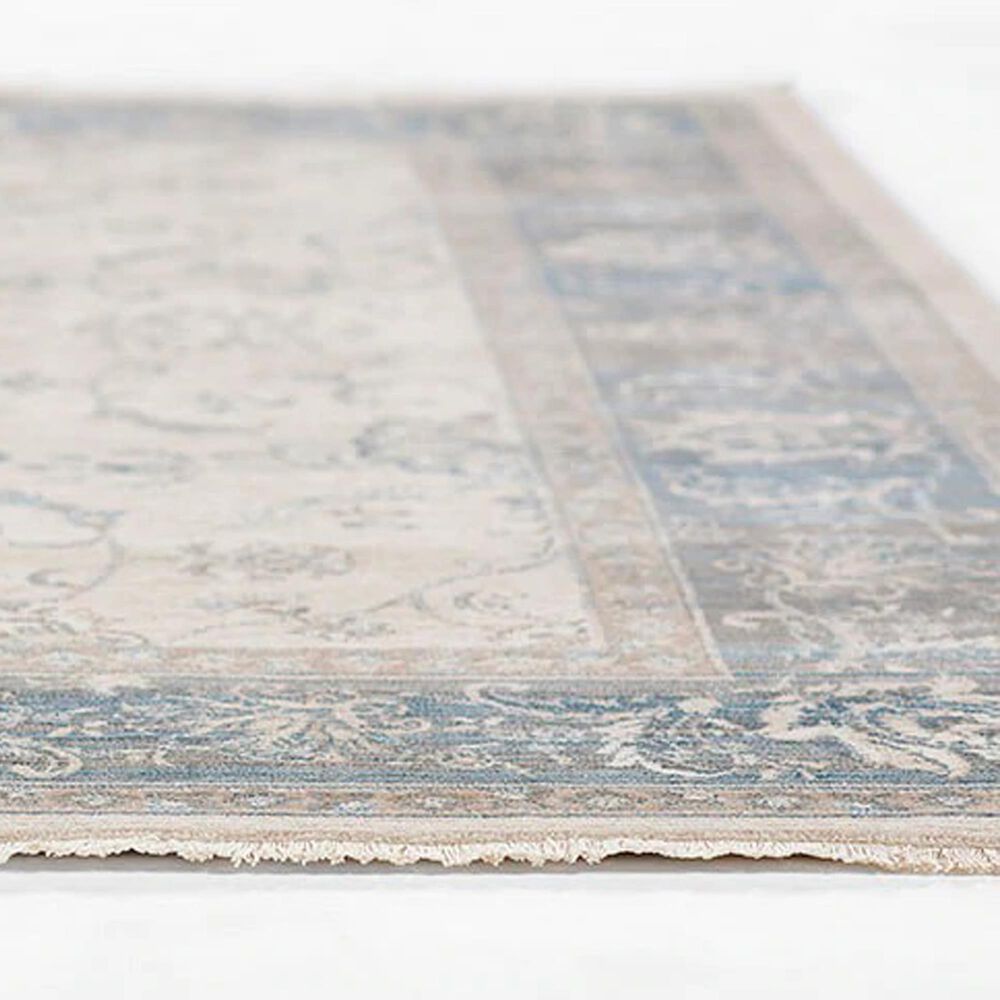 Momeni Izmir IZ-02 2&#39;6&quot; x 8&#39; Blue Runner, , large
