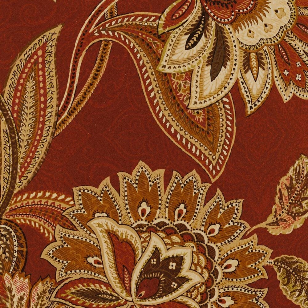 J. Queen New York Montecito 16&quot; Square Throw Pillow in Red, Gold and Spice, , large