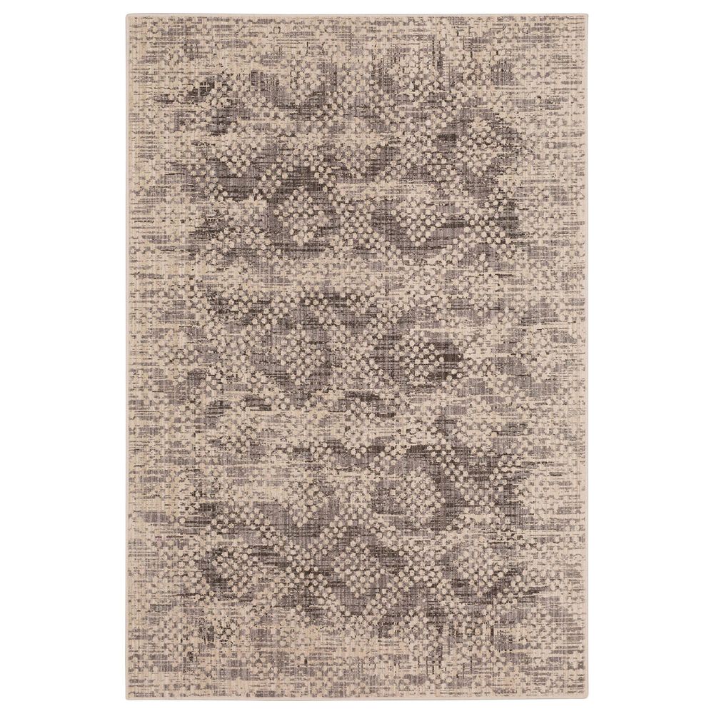 Karastan Axiom Inkle 92111-70042 9"6" x 12"1" Dove Area Rug, , large