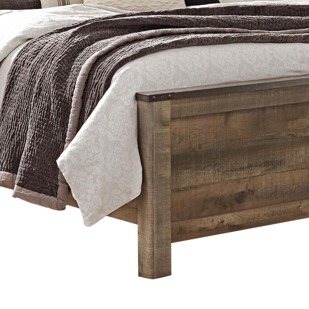 Ashley Trinell King Panel Bed in Brown, , large