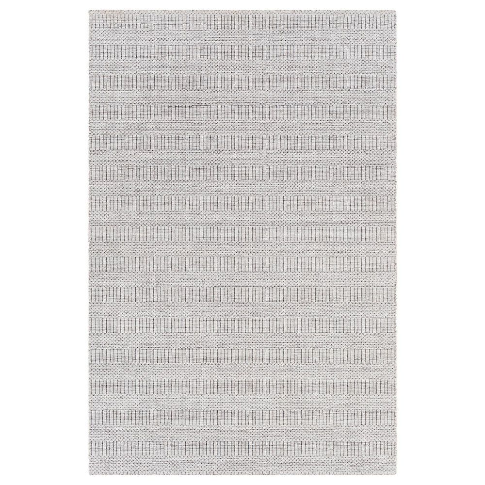 Surya Hickory 2" x 3" Light Beige, Gray and Charcoal Area Rug, , large