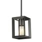 Golden Lighting Smyth Mini Pendant in Matte Black, , large