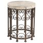 Lexington Home Brands Montecito Lowery Round Accent Table in Bronze, , large