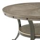 Linon Home Decor Franklin Cocktail Table in Pewter and Grey, , large