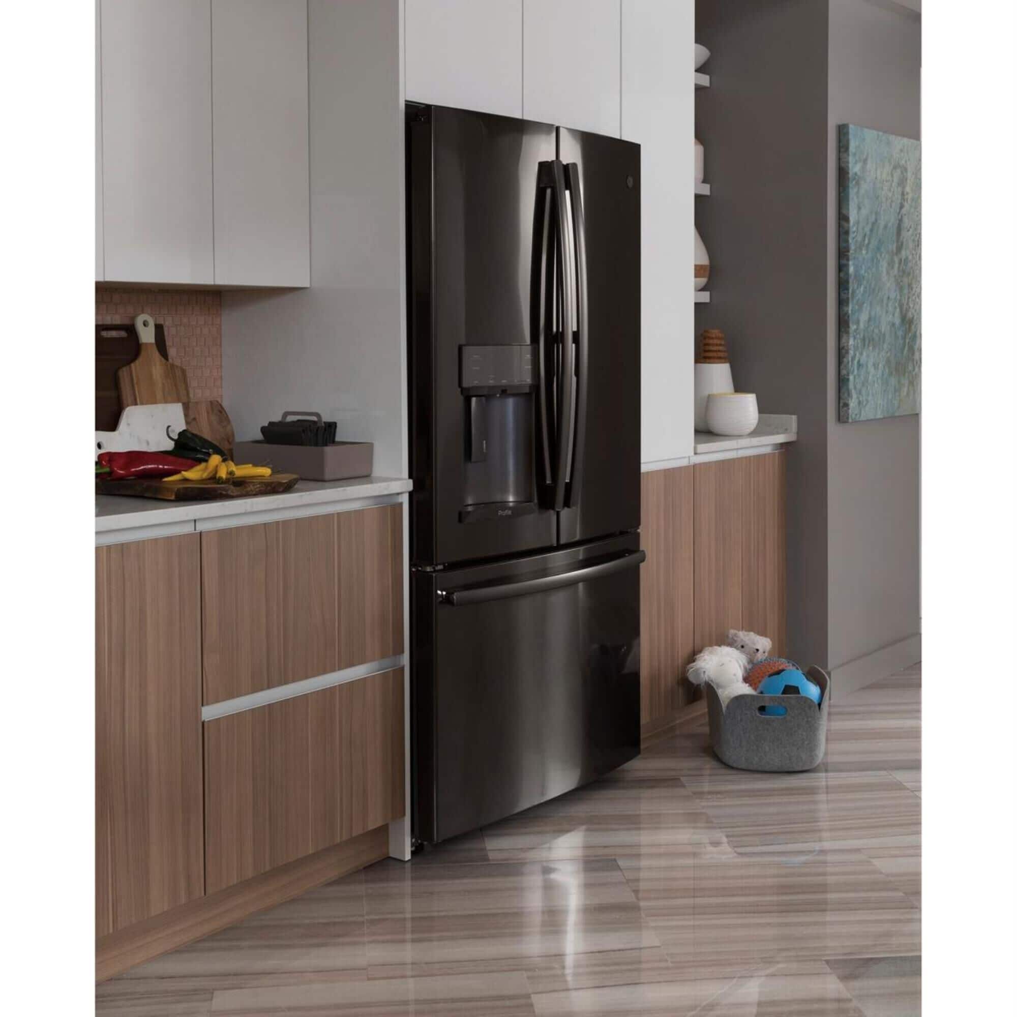 GE Profile 22.2 Cu. Ft. Counter Depth French Door Refrigerator in