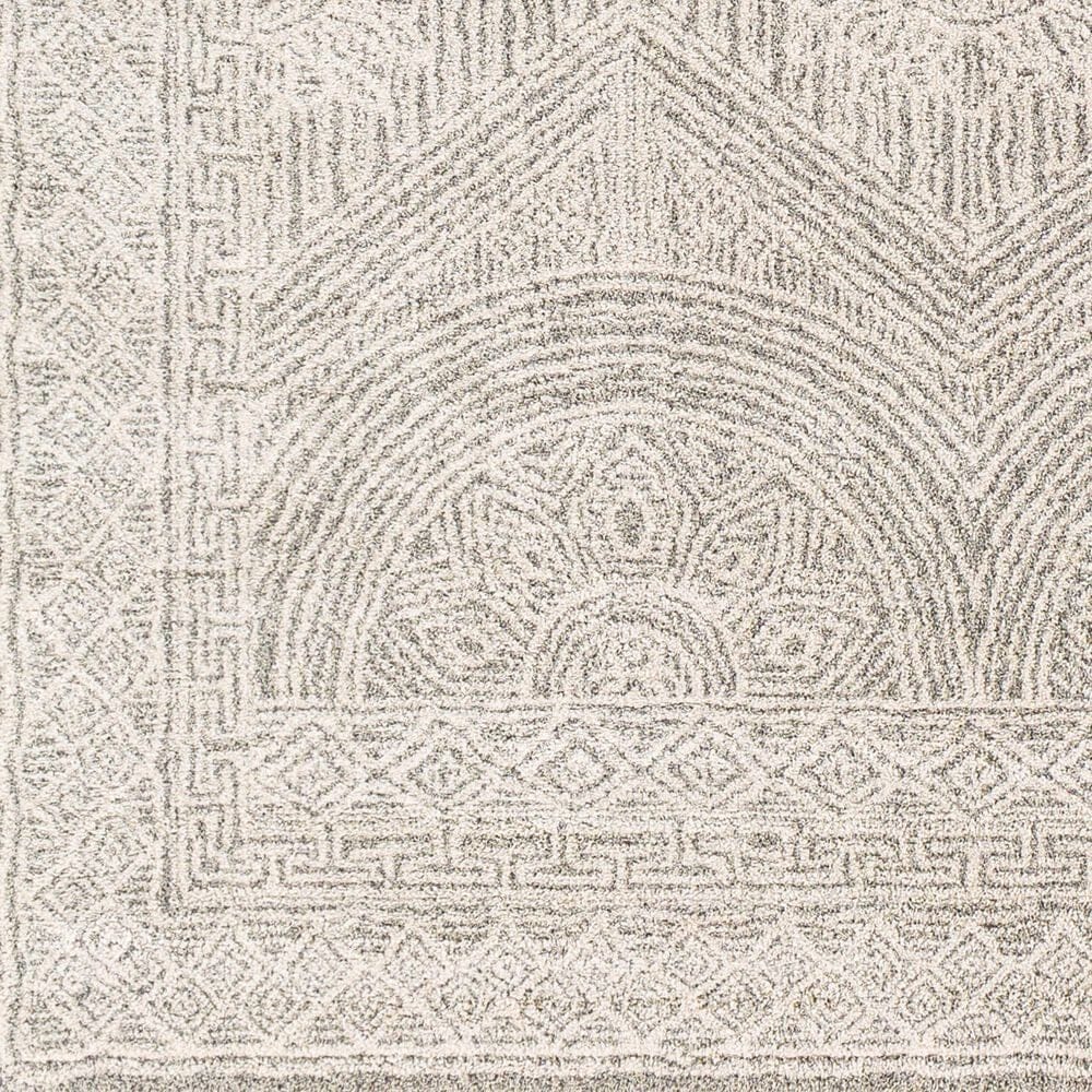 Surya Gavic Cream, Light Beige, Light Gray, Medium Gray and Charcoal 7&#39;10&quot; x 10&#39; Area Rug, , large