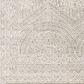Surya Gavic Cream, Light Beige, Light Gray, Medium Gray and Charcoal 7"10" x 10" Area Rug, , large