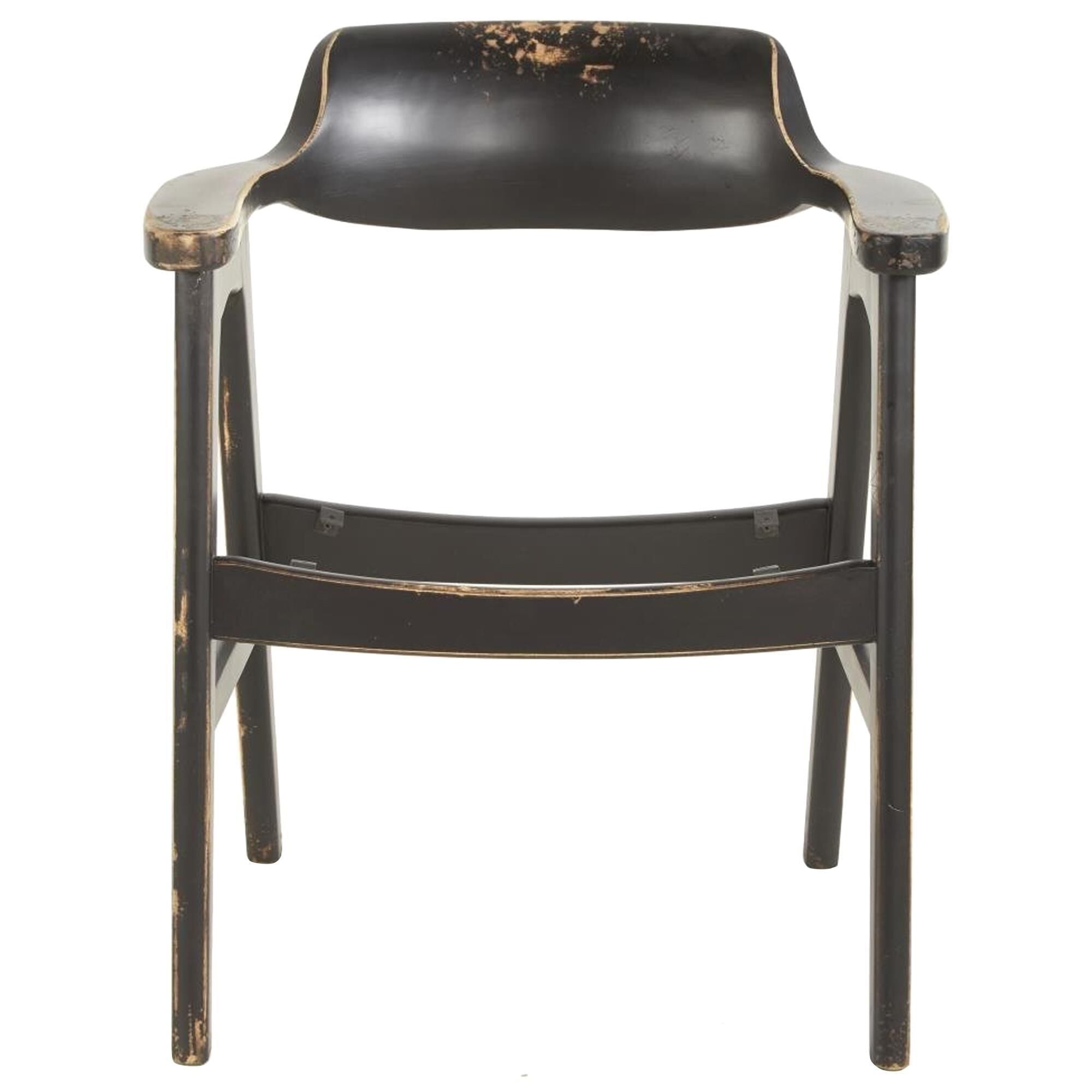 Nest Home Collections Wagner Dining Chair with Black Cushion in