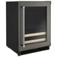 KitchenAid 24" Beverage Center with Right Hinge and Wood-Front Racks - Panel Sold Separately, , large