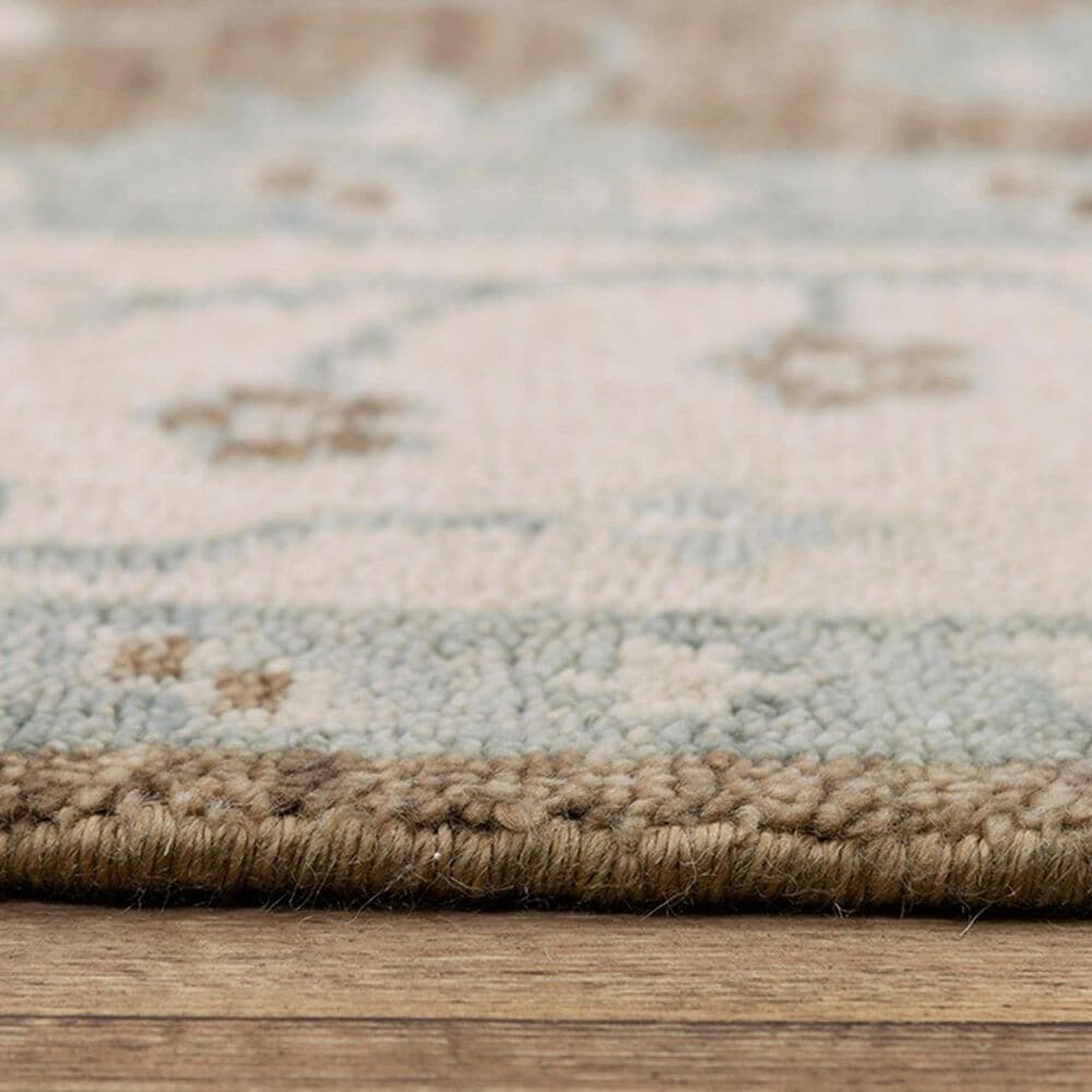 RIZZY Belmont 2&#39; x 3&#39; Brown, Ivory and Light Blue Area Rug, , large