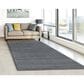 Radici USA Alleanza 10" x 14" Charcoal Area Rug, , large