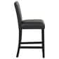 Titanic Furniture Ariana 5-Piece Round Dining Set in White and Black, , large