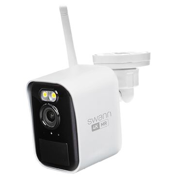 Swann MaxRanger4K Mini Long-Range Add-On Wireless Security Camera in White, , large