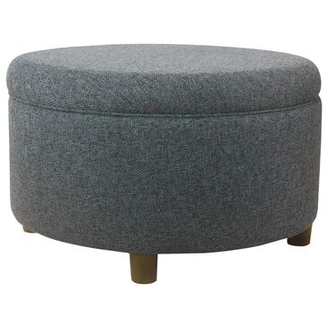 Kinfine Large Storage Ottoman in Navy, , large