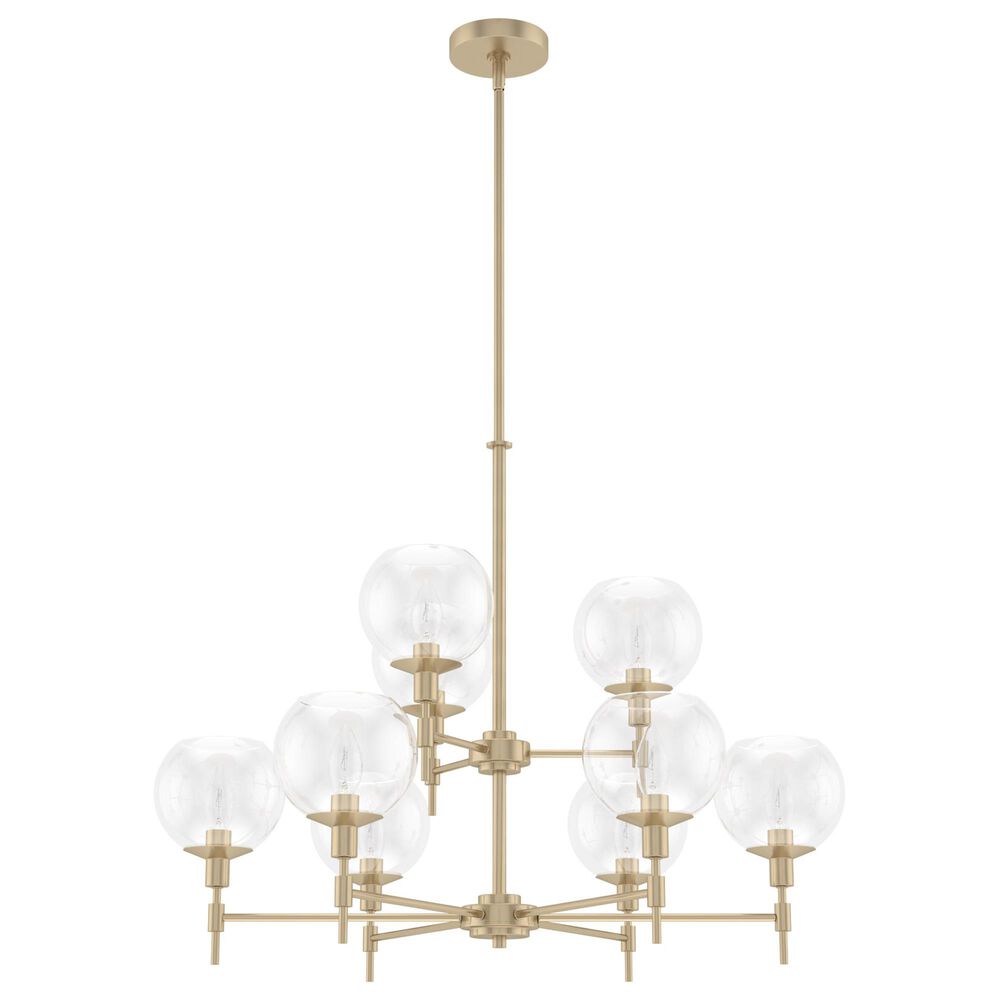 Hunter Xidane 9-Light Chandelier in Alturas Gold, , large