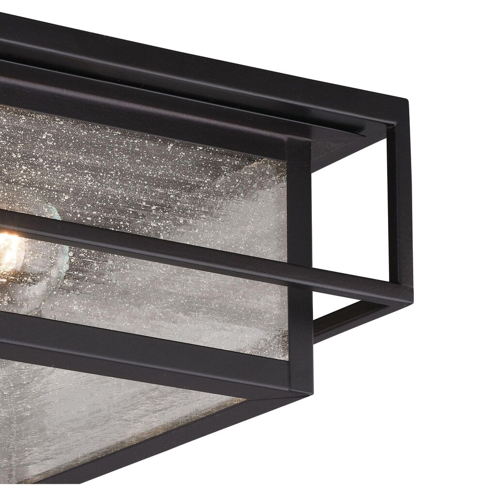 Vaxcel Hyde Park 1-Light Outdoor Flush Mount in Espresso Bronze, , large