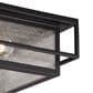Vaxcel Hyde Park 1-Light Outdoor Flush Mount in Espresso Bronze, , large