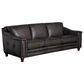 Hydeline Billingham Leather Stationary Sofa in Ash, , large