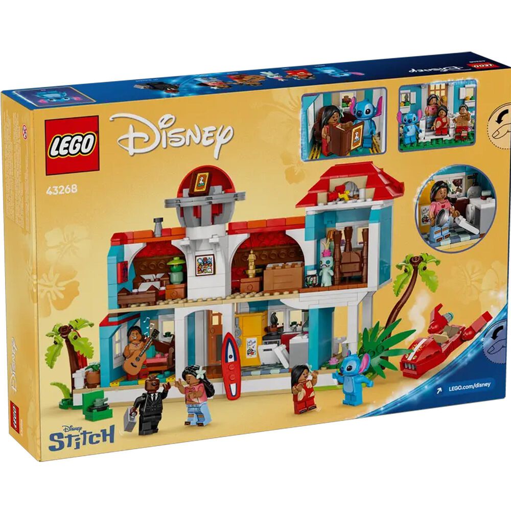 LEGO Disney Lilo and Stitch Beach House, , large