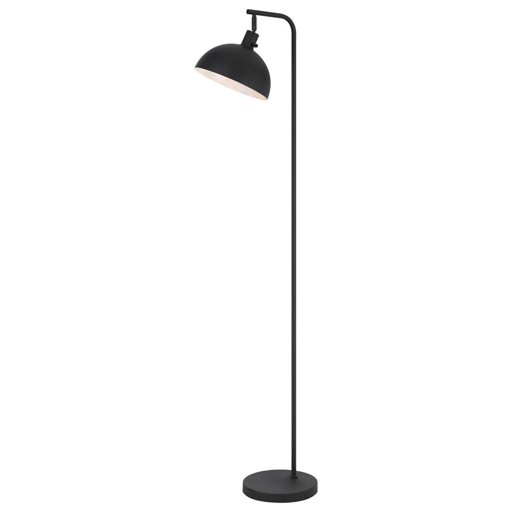 Cal Lighting Koepel Metal Hanging Floor Lamp in Black, , large