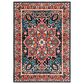 Safavieh Riviera 5"5" x 7"7" Red and Navy Area Rug, , large