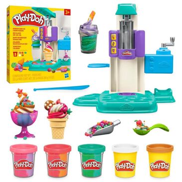 Other Rainbow Swirl Ice Cream Arts and Craft Playset in Multicolor, , large