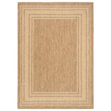 Nourison Horizon HOZ03 Natural 9" x 12" Indoor/Outdoor Area Rug, , large