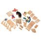 Melissa & Doug Deluxe Wooden Railway Train Play Set, , large