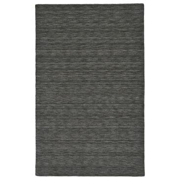 Feizy Luna 8" Round Charcoal Area Rug, , large